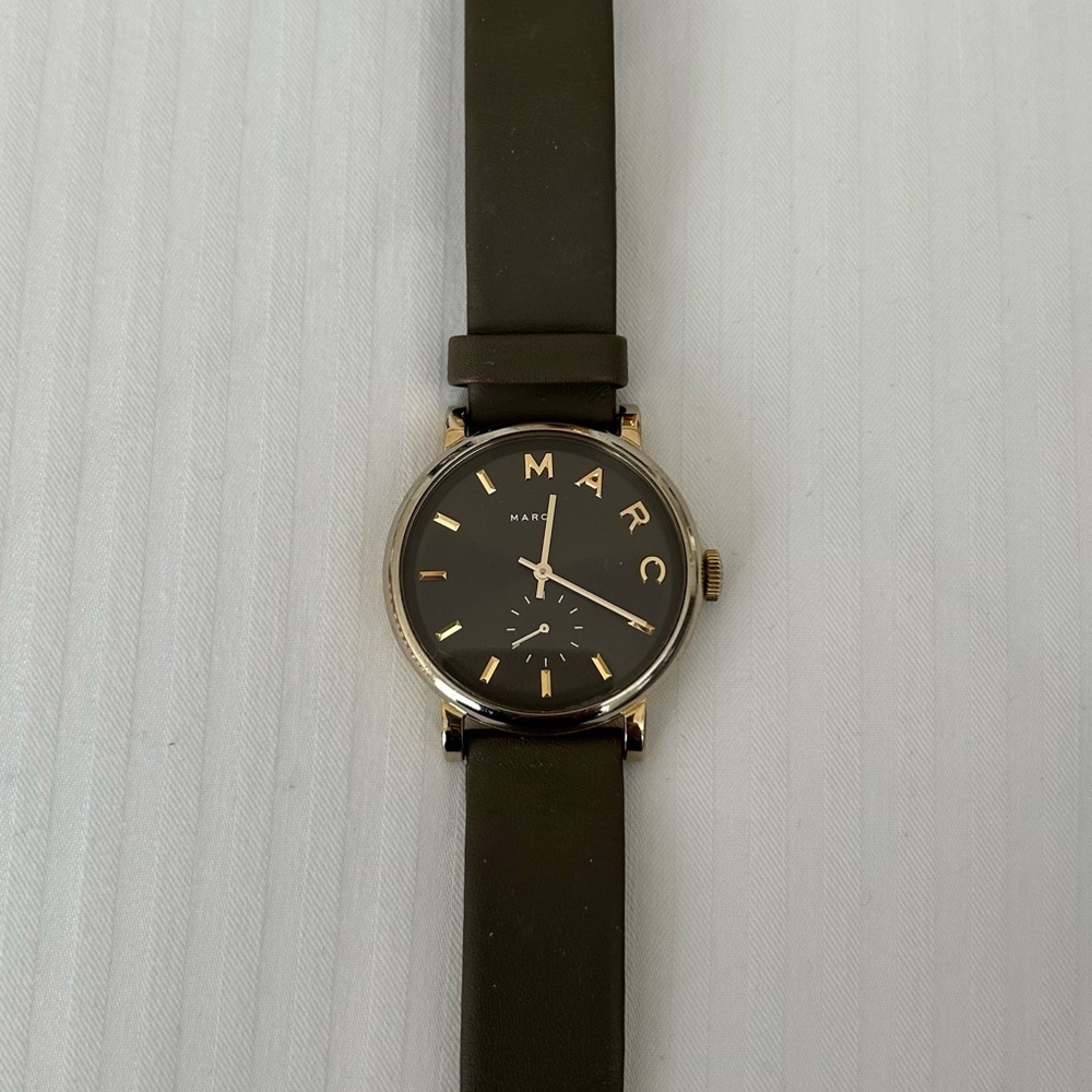 Marc Jacobs Green and Gold Women's Watch